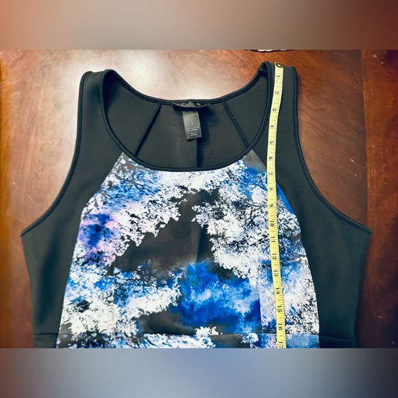 Lane Bryant Blue stamp dress - Picture 5 of 8